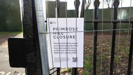 إغلاق موقع شهير لمشاهدة الألعاب النارية في لندن بحواجز مؤقتة