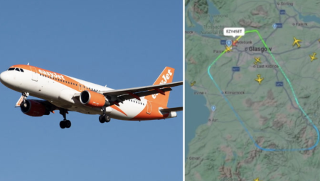 إصابة في طاقم «إيزي جيت» إثر مطبات هوائية تجبر رحلة غلاسكو على العودة