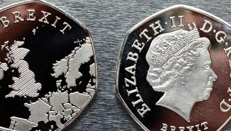 بريكست.. عملة تذكارية في آخر يوم من الشهر الجاري